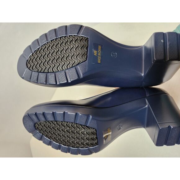 Athlefit Women’s Slip‑On Heels | Blue Dress Shoes | Size 8.5 - Picture 10 of 10